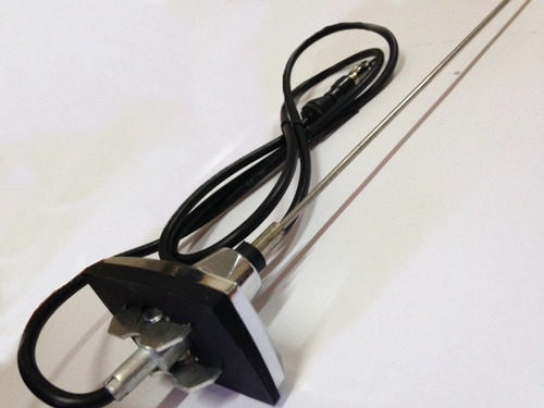 Antena De Radio Guardabarro F100 3 Tramos Universal Cromada