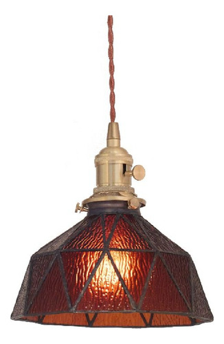 Lámpara Colgante Morf Leuk - E27 - Ámbar / Dorado 3c