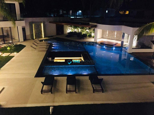 Imagem 13 de 30 de Casa Maravilhosa À Venda, 1300 M² Por R$ 19.000.000 - Acapulco - Guarujá/sp - Ca1070