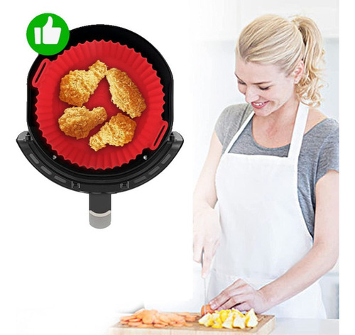 . Kit 3 Moldes Silicona For Air Fryer