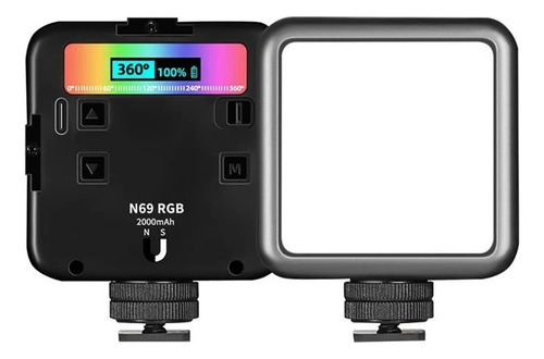 Mini Lamp Led Rgb Portátil Iluminación De Video Live N69 5v