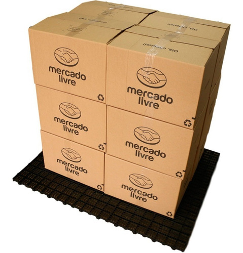 Palete Estrado Palets Plástico Kit 10 Un