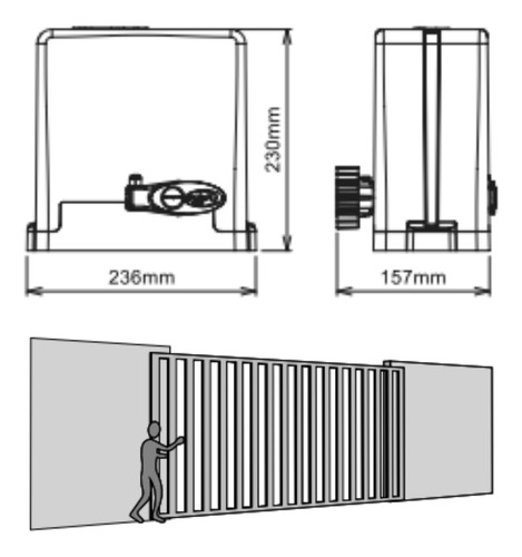 Motor Eletronico Residencial 4,5m Dz Stark 600 2tx Ppa Wi-fi