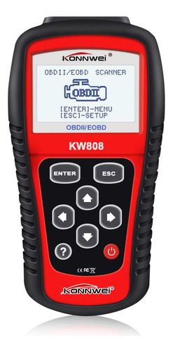 Konnwei Kw808 Auto Obdii Lector De Codigo 2.8  Pantalla Gran