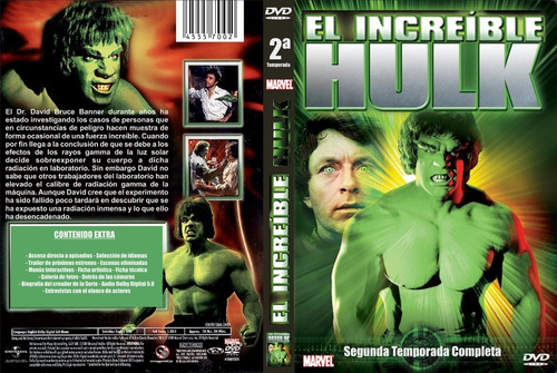 Hulk , Serie Completa - Dvd Latino (Usado)
