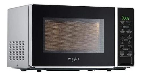 Imagen 2 de 4 de Microondas Whirlpool 20litros Wms20as Silver / Cuotas !