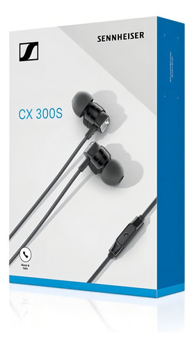 Fones De Ouvido Sennheiser Cx300s In-ear (preto) Cor Black - Excelente (Recondicionado)
