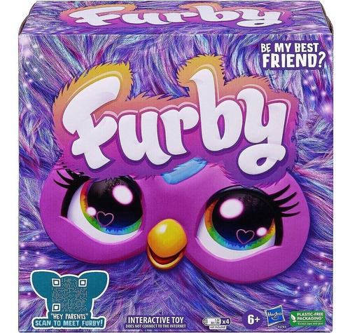 Juguete Peluche Interactivo Purple Furby Hasbro F6743
