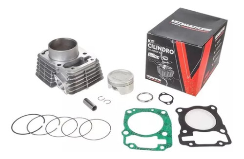 Kit Cilindro Veda Honda Cg Titan 150 A 190 Comp Brapp Motos