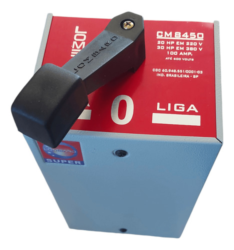 Chave Transferência Comutadora Trifásica 100a Cm8450 Lombard