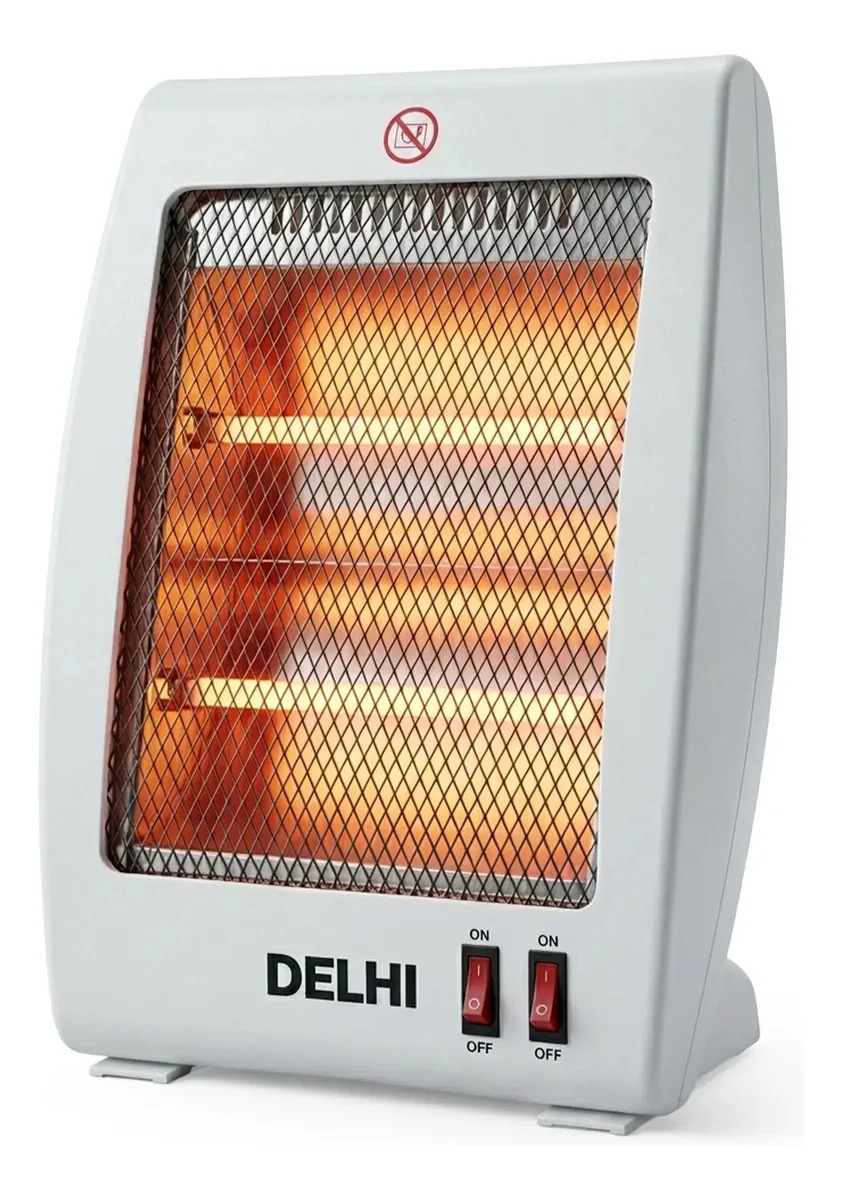 Delhi Quartz Halogen Heater 2 Bars 400/800W