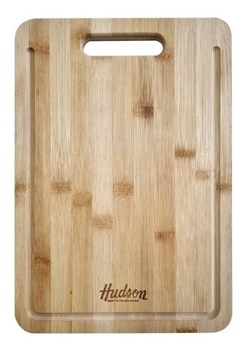 Tabla De Madera Bambú Cocina Hudson 23 X 33 X 1.5 Cm