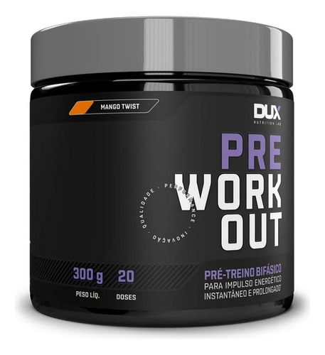 Pre Workout Original (300g) - Sabor: Mango Twist Mango Twist