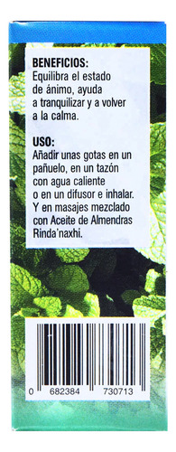 Aceite De Menta 10 Ml Rinda Naxhi