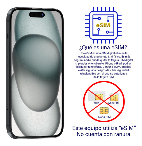 Apple Iphone 15 128gb Black Renewed Tipo B Black (Reacondicionado)