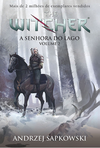 A Senhora do Lago - The Witcher - A saga do bruxo Geralt de Rívia (Capa game) - Livro 7 - Vol. 2, de Sapkowski, Andrzej. Série Coleção The Witcher (2), vol. 2. Editora Wmf Martins Fontes Ltda, capa mole em português, 2017