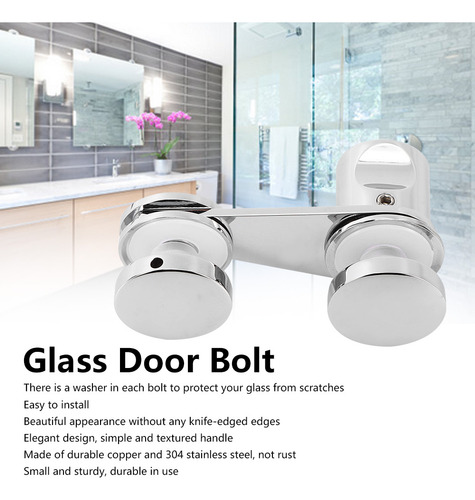 Cerradura De Puerta De Vidrio Para Baño, Cerradura De Ducha