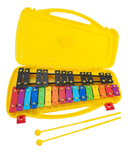 Glockenspiel Y Dos Mazos Para Principiantes Instrumento