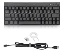 Comprar Teclado Mecánico Inalámbrico De 3 Modos, 64 Teclas, 2,4 G, T