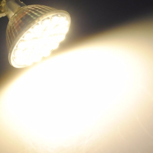 Imagen 6 de 8 de Dicroica Led Bipin 29 Led 5w 220v Calida 5+1 Ph Ventas