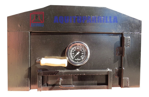Imagen 2 de 3 de Puerta De Horno De Barro Soporte Ladrillos Ventana Reg Aire