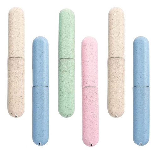Protector Pequeñas Cepillo De Diente Adecuado Para Almacenar Rosa Verde Azul Beige