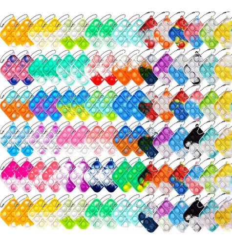 200 Piezas De Mini Llavero De Color Aleatorio, Juguete Para