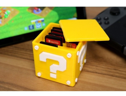 Nintendo Switch Porta Cartucho (13) Caja Misteriosa 