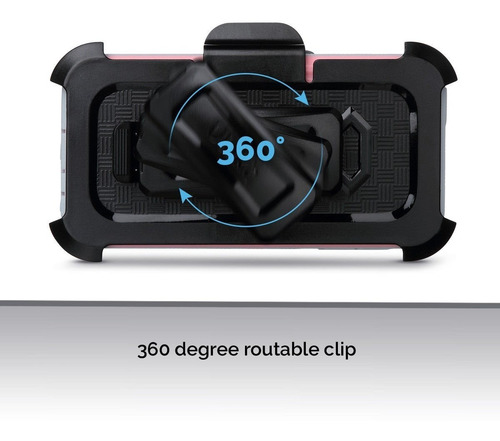 Imagen 7 de 7 de iPod Touch 5/6 Funda Impacto Sujetador Y Clip+envio Gratis
