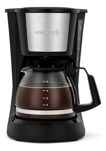 Cafetera De Goteo Holstein Housewares Para 5 Tazas, Práctica
