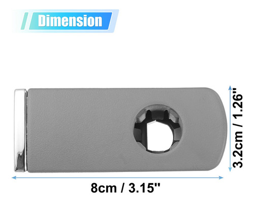 Manija Guantera Con Orificio Para Audi A4 B6 B7 2002-2007, C