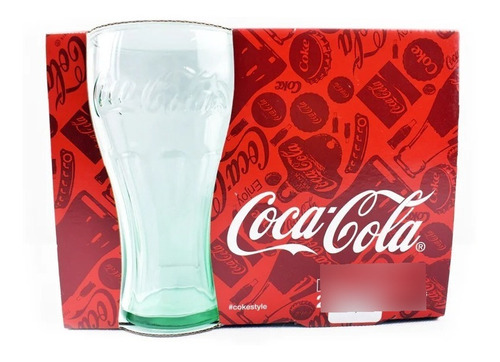 Juego De Vasos Coca Cola De Vidrio Coleccionables