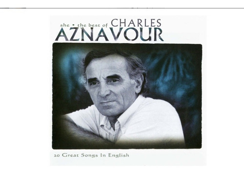Cd She The Best Of Charles Aznavour - Raro
