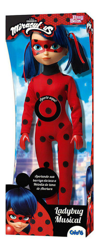 Boneca Miraculous Ladybug Musical Gloob 1864 Baby Brink