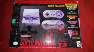 Super Nintendo Classic Edition (snes Mini)