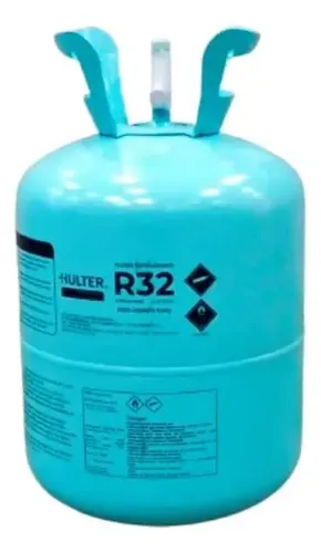Fluido Gás Refrigerante Hulter R32 Onu3252 0,5kg Ht6r329kgrc