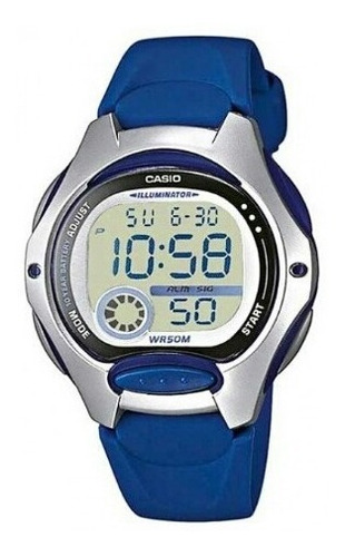 Reloj Casio Modelo Lw 200 Azul Rey