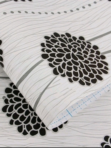 Imagen 7 de 8 de Papel Tapiz Vinil Con Adhesivo Decoración Interiores Pared