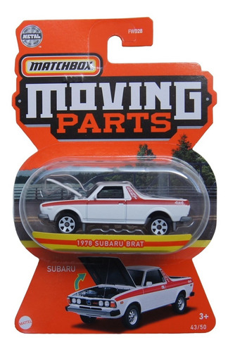 Matchbox 2022 Moving Parts 43/50 - 1978 Subaru Brat