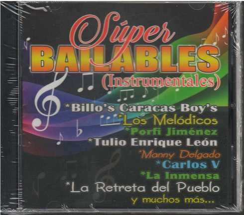 Cd - Super Bailables Instrumentales/ Varios