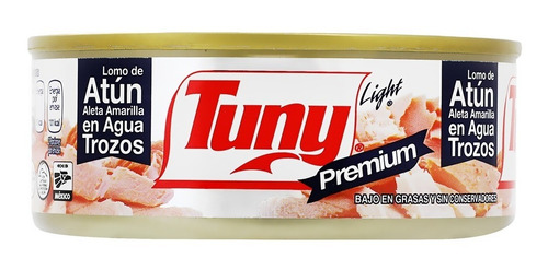 Atun En Agua Premium Tuny Lata 140gr 8 Pack Ipg