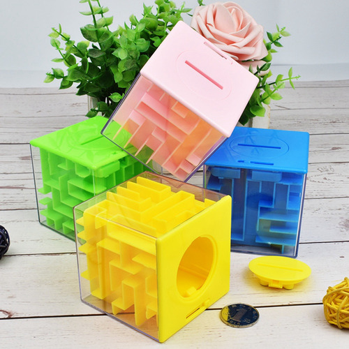 Paquete De 4 Cajas De Regalo Con Forma De Laberinto De Diner