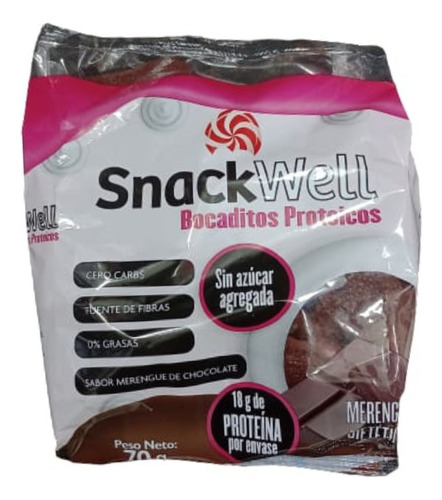Bocaditos Proteicos Snackwell 0% Azucar 0% Grasas