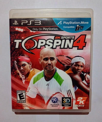 Top Spin 4 Ps3 Fisico Igual A Nuevo!