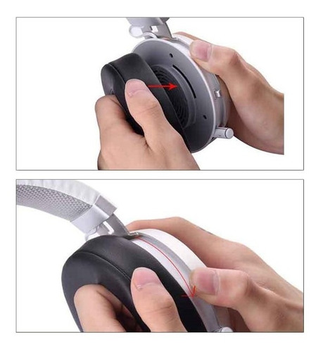 Espuma Almofada Razer Kraken 7.1 Chroma V2 Pro V2 - Oval