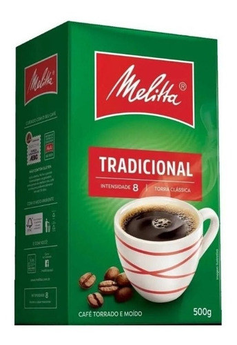 Kit Com 04 Café Melitta 500g Tradicional