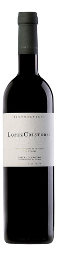 Caja De 6 Vino Tinto Lopez Cristobal Crianza 750 Ml