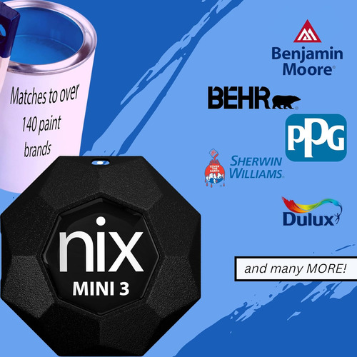 Sensor De Color Nix Mini 3: Combinación De Colores De Pintur