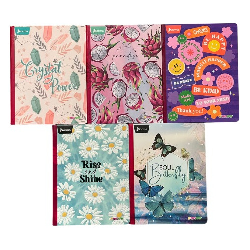 Cuaderno Cosido Doble Linea Norma Premium 100 Hojas