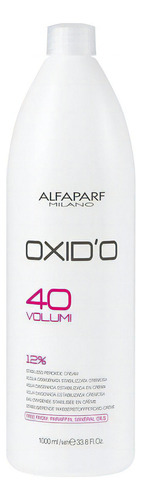  Oxidante Cremoso Alfaparf 40 Vol 1 Lt. Profesional